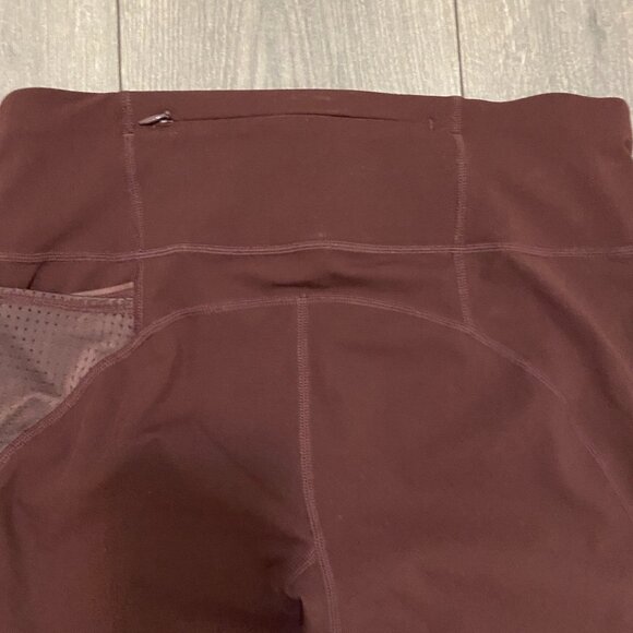 Sweaty Betty 7/8 Maroon Power Leggings Size S - Picture 8 of 10